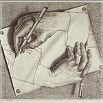 Escher: Drawing Hand