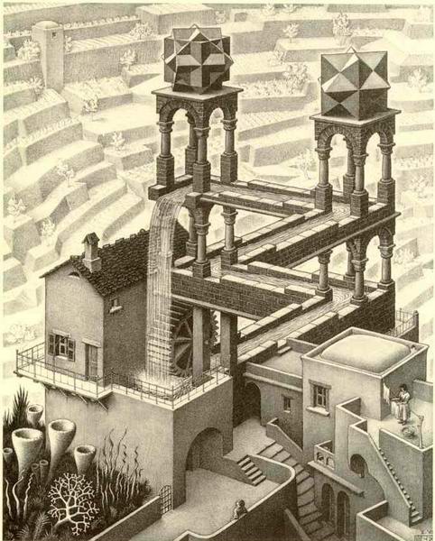 Escher: Waterfall