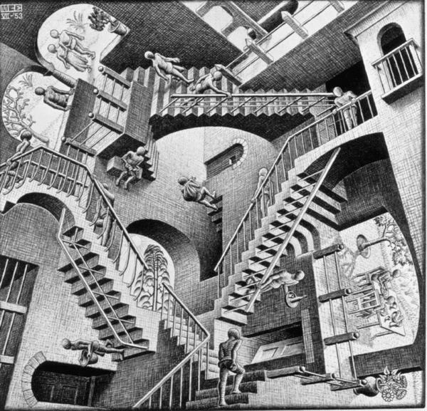 Escher: Relativity