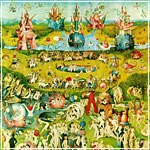 Bosch: The Garden of Earthly Delights (center panel): Ecclesia`s paradise