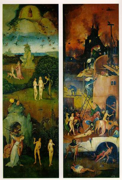 Bosch: Last Judgement: Paradise (left wing) and Hell (right wing)