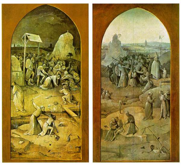 Bosch: The Temptations of St. Anthony (outer wings)