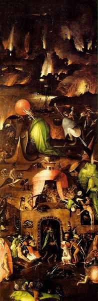 Bosch: Last Judgement (right panel): Hell