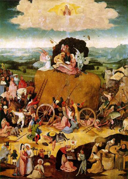 Bosch: Hay Wain (center panel)