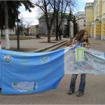 11 - Митинг в защиту Байкала - лента, 22-04-2006, Нижний Новгород, Б.Покровка